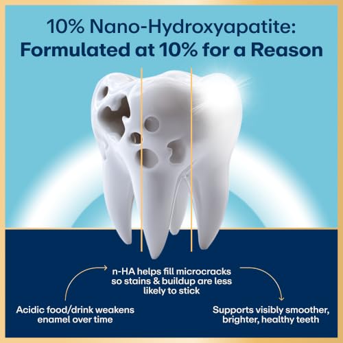 Lumineux 10% Nano Hydroxyapatite Whitening Toothpaste, 3.75 oz, 2 Pack