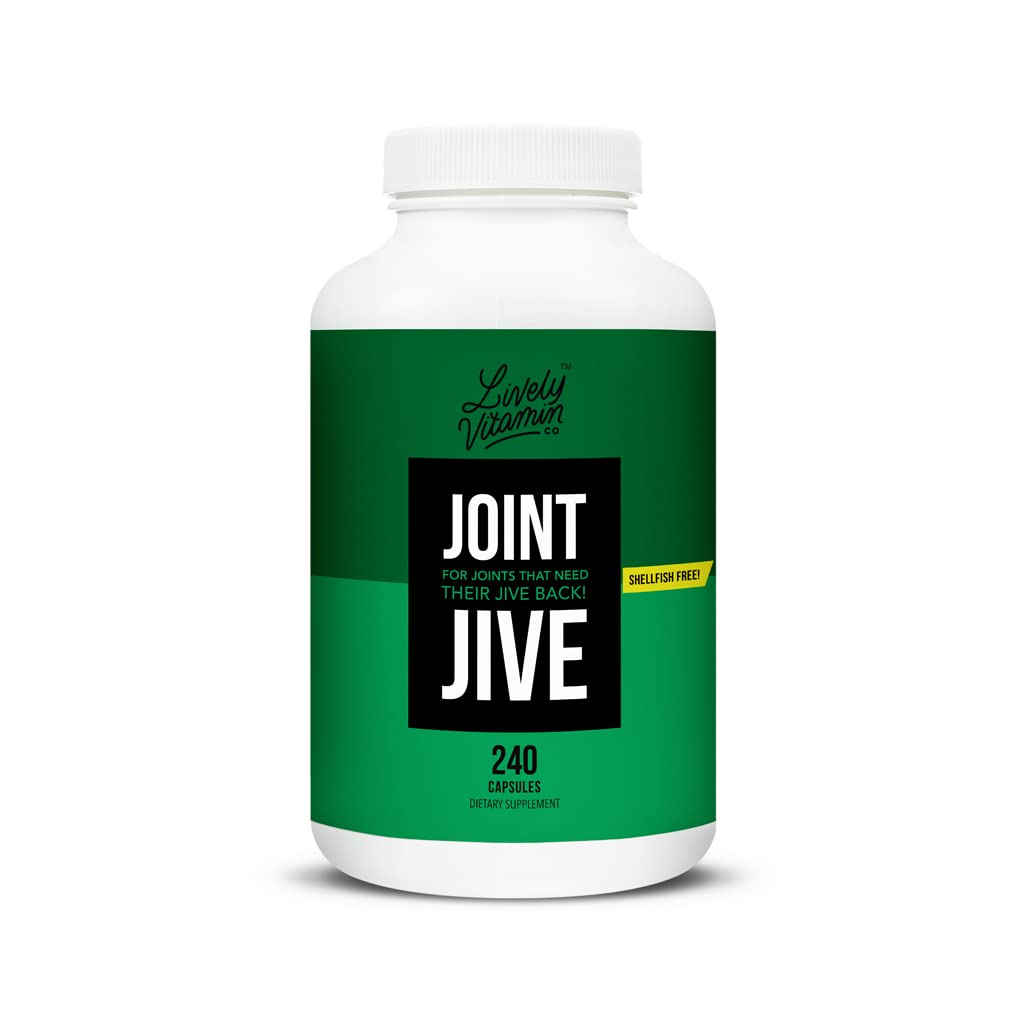 Buy Lively Co. Joint Jive Collagen Glucosamine MSM Quercetin Chondroitin Devils Claw