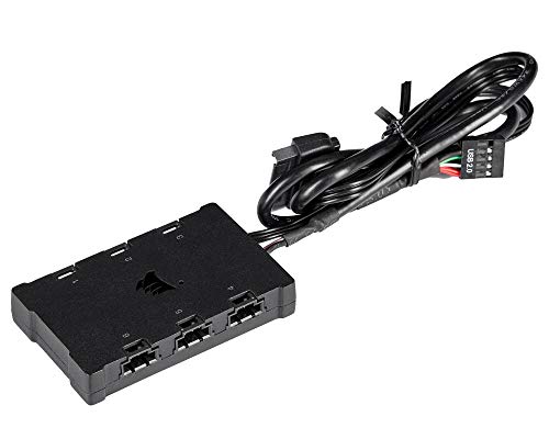 Corsair QL Series, iCUE QL120 RGB, 120mm RGB LED PWM White Fan, Triple Fan Kit with Lighting Node CORE (CO-9050104-WW) - Image 10