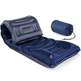 【Material de alta calidad y duradero】: fabricado con materiales de alta calidad, nuestra colchoneta para acampar está hecha para durar. Resistente a los pinchazos y duradero, es la elección perfecta para todas tus aventuras al aire libre.