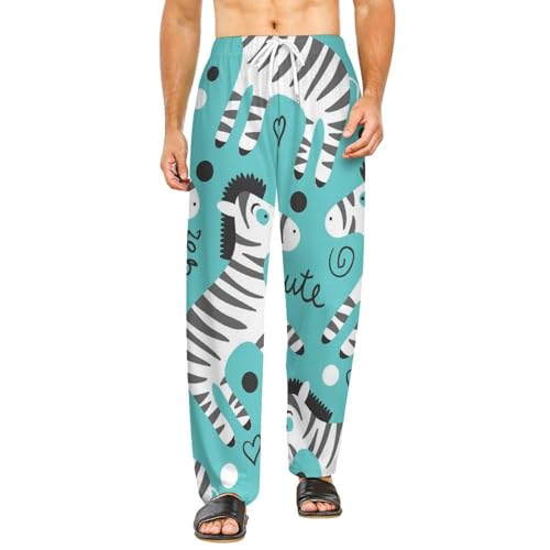 Vêtements de nuit pantalon d'intérieur fluide pour soirées cocooning