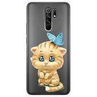 Mixroom Cover TPU Per Xiaomi Redmi 9 - Morbida Con Fantasia Cagnolino U1061