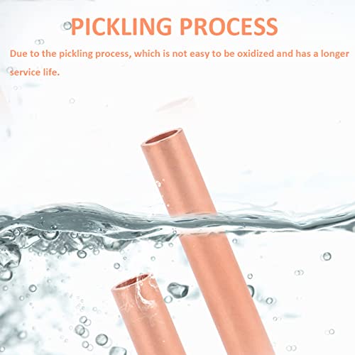 Teansic 250Pcs Wire Ferrules Kit 7 Size Copper Crimp Connector Non Insulated Electrical Butt Terminal Assortment Kit #TOP2