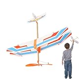 Installation sans effort : conçu pour une utilisation facile, l'avion à élastiques comprend une structure modulaire permettant un assemblage sans outil, encourageant un lien parent-enfant significatif pendant les sorties en camping ou les loisirs, divertissement et opportunités d'établissement de relations