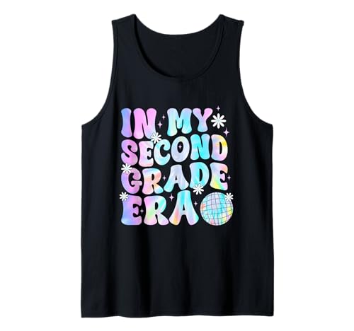 In My Second Grade Era Regreso a la escuela 2do grado Niños Niñas Camiseta sin Mangas