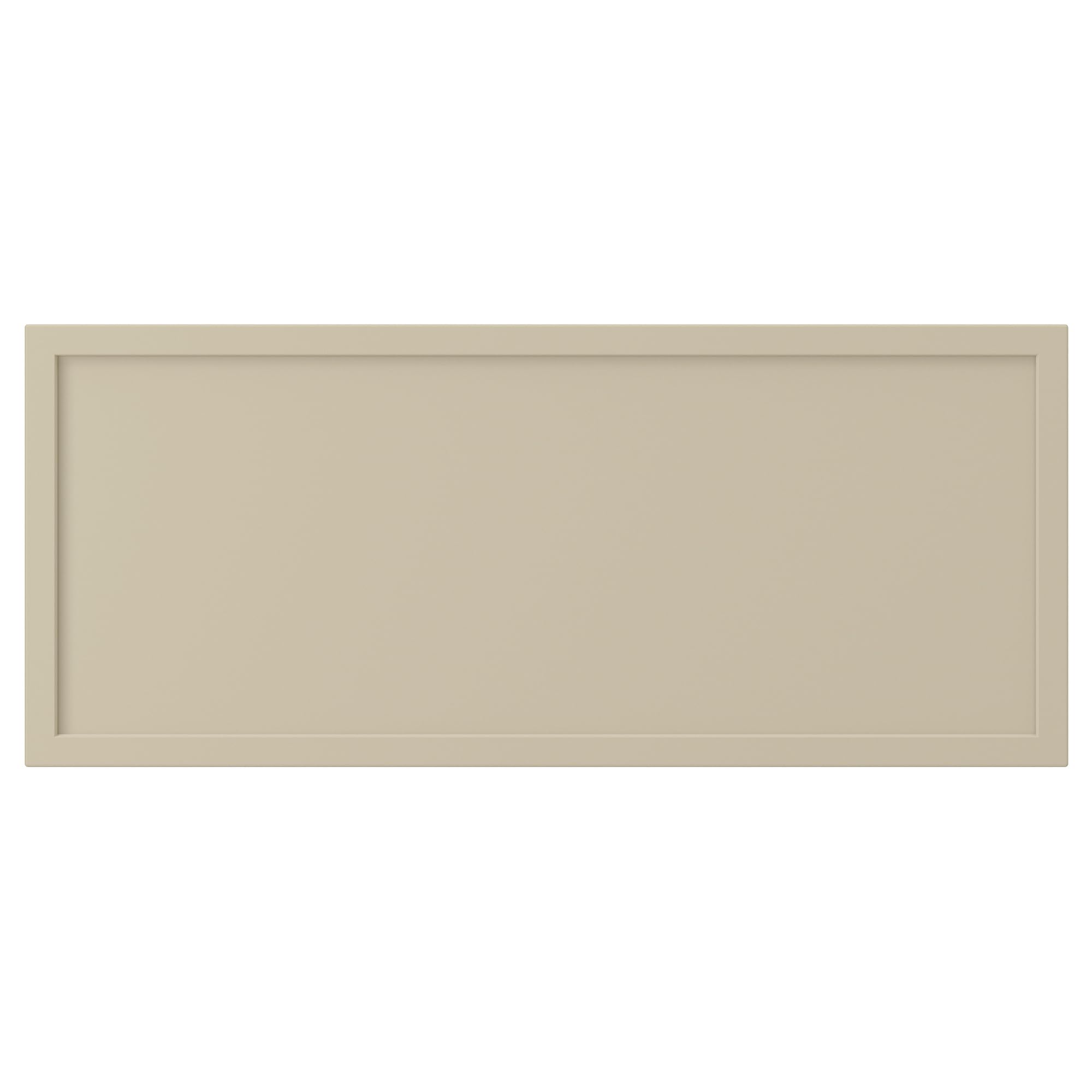 Façade de tiroir beige KRUKMAKARE 60x26 cm aux finitions minimalistes haut de gamme