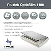 Plustek OS1180 Scanner à Plat pour Graphiques et Documents au Format A3 - Conception adaptée aux bibliothèques, écoles ou Petits Bureaux - Numérisation d’Un Document A3 en 9 Secondes Environ
