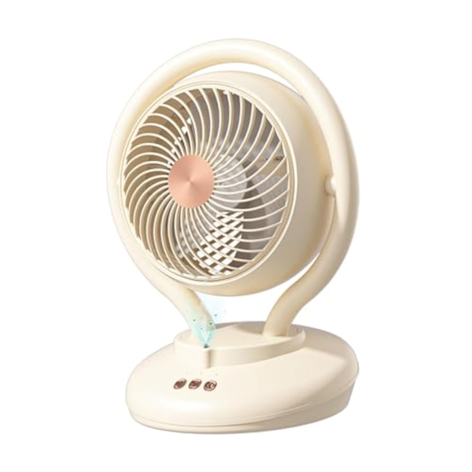 USB Powered Desk Fan with 120° Head Rotation