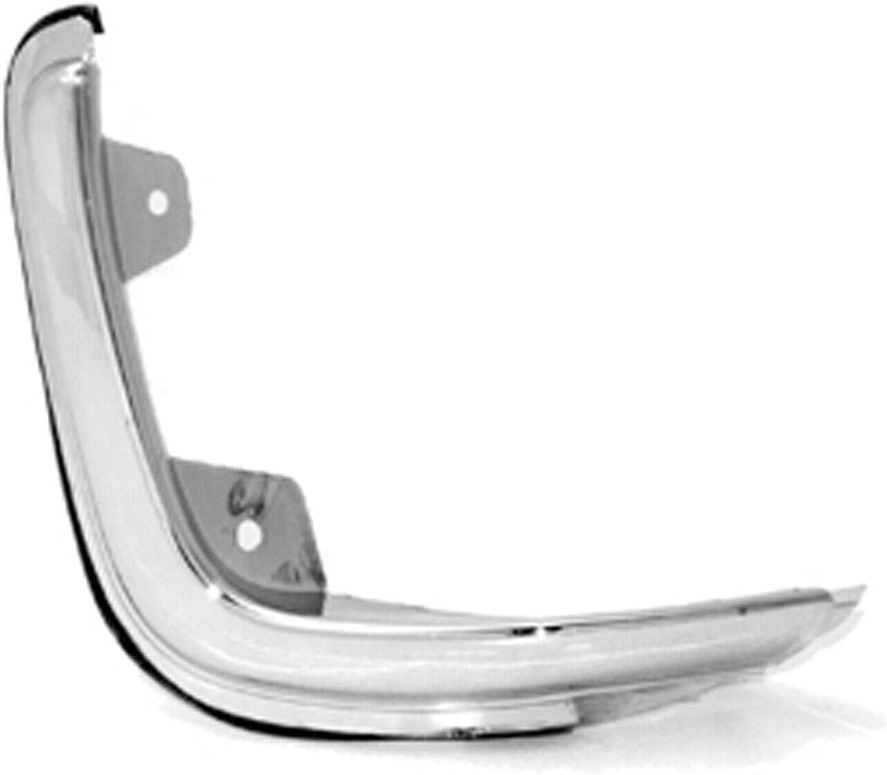 DAT AUTO PARTS Front Right Passenger Side Bumper Grille Bracket Insert Replacement for 1993-1997 Ford Ranger Pickup Truck 4WD 2WD Chrome Silver Textured Plastic FO1213103 F37Z16160A