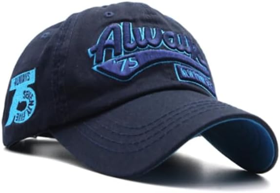 Cotton Sports Cap Baseball Mens Womens Hat with Perlotus Always Logo