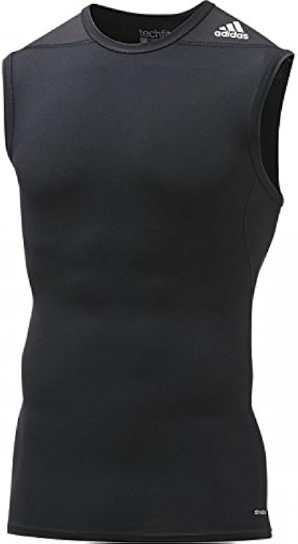 adidas Maglia Termica Smanicata Techfit Base : Amazon.it: Abbigliamento