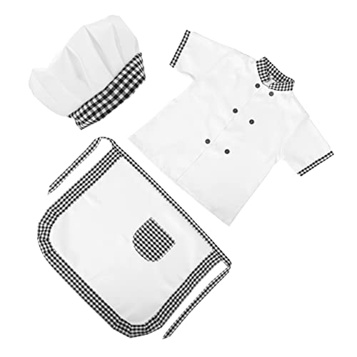 PRETYZOOM 4 Conjuntos De Jaqueta Meninos Cozinha Carreira Desenho Crianças Cozinhando Brinquedo Meni