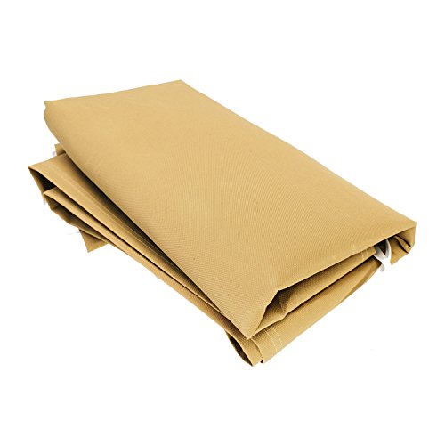 Aleko Patio Awning 10X8 Feet Rain Cover Storage Bag - 100% Polyester Canopy, Cover, Sun Shade, Shelter For Yard, Deck, Balcony - Uv Protection, Sand Awpsc10X8Sd31 #TOP3