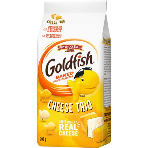 Pepperidge Farm Goldfish Cheese Trio, 200G/7.05 Ounces {Imported From Canada} #TOP2