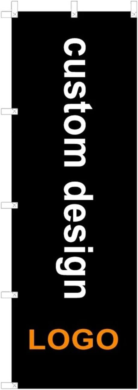 Custom Flag Hanging Banner Outdoor Indoor Decoration Advertising Digital Printing Double Stitched White Straps,120x450cm