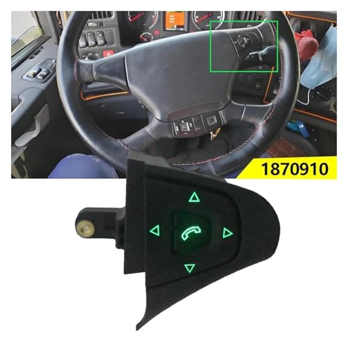 Interrupteur volant pour camion Scania PGRT bloc commande boutons 1870910