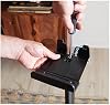 Base para altavoces inalámbrica Sanus para Sonos Five y Sonos Play:5 - diseño que mejora el audio para audio vertical y horizontal con gestión de cables integrada y materiales de aleación premium WSS52-W2 (negro) 8