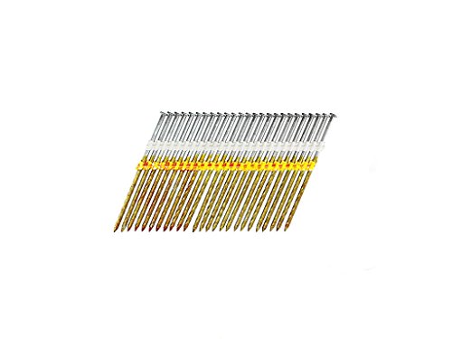 B&C Eagle 518X148HDS/22 Full Round Head 5-1/8 Inch X .148 X 22° Hot Dip Galvanized Screw Shank Plastic Collated Framing Nails cover