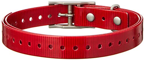 Garmin 3/4-Inch Red Collar Strap For Garmin Delta Series #TOP5
