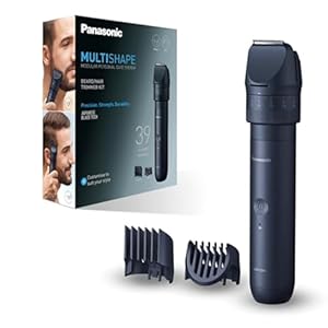Panasonic MULTISHAPE Modular Personal Care System ER-CKN1, Beard Trimmer and Hairclipper for Men, Waterproof and with Rechargeable Ni-MH Battery