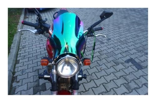 Déflecteur vent moto résout le problème de pression d'air sur CBF600