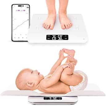 Greater Goods Medical-Grade Baby Scale, Digital with Removable Tray, 66lb Capacity