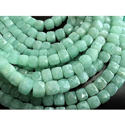 Perles amazonite de 8-9mm LKBEADS : la solution facettée contre les bijoux ternes