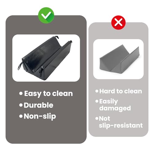 Ultraschall-Positionierer für Haustiere, Tierärztliche Röntgen-Wegfahrsperre, V-förmige Mulden, Bauchdiagnosezubehör für Katze und Hund, Größe M: 74 cm L x 34 cm B x 20 cm H