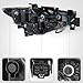 Huray LED Headlight Assembly for Mazda CX-5 CX5 2017-2021 w/o AFS LH Front Projector Headlamp OE Factory Replacement for MA2502151 Left Driver Side
