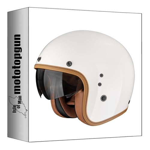 Casque jet Scorpion Belfast Evo pour rouler en ville avec style et élégance crème M