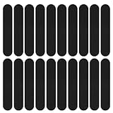 Thinp 20 Stück Hut Größe Reduzierer Hut Verkleinerung Hut-Reduzierer Selbstklebend Hut Größe Klebeband Huteinlagen Verkleinern Hutgrößen Reduzierer Hutband, für Männer Frauen Schweißband-Schwarz