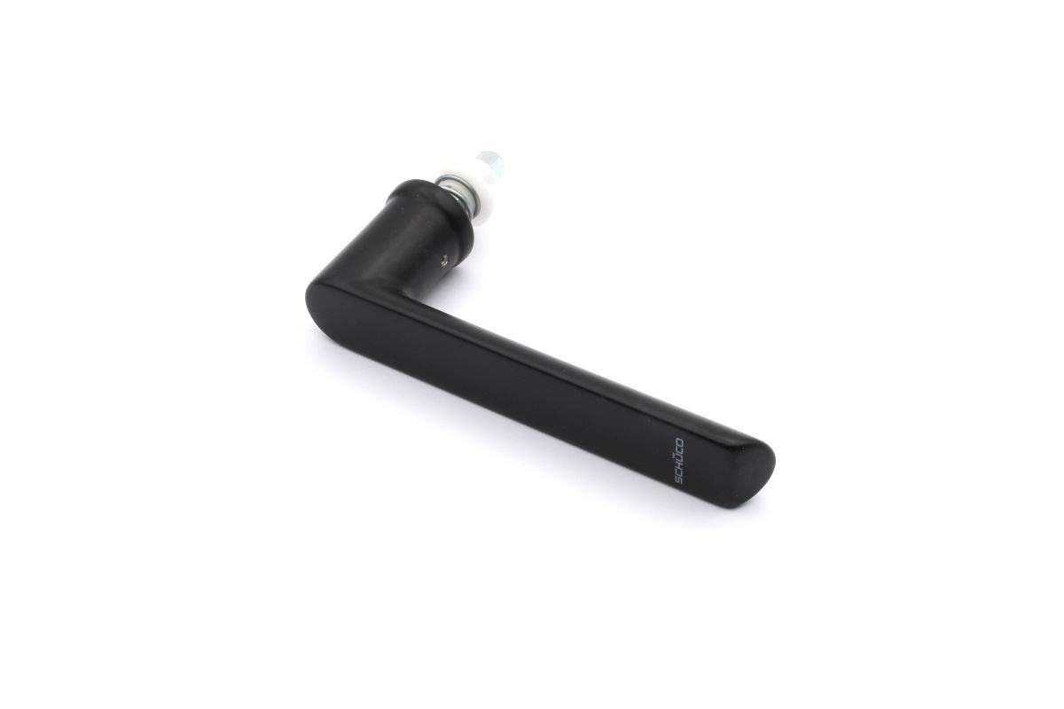 Schüco 247010 - Maniglia per finestra, in alluminio, colore: Nero