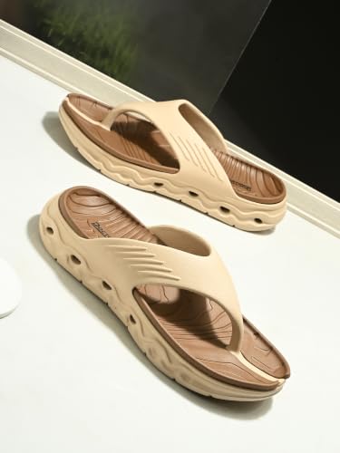 Image of DOCTOR HEALTH SUPER SOFT Men's Orthopedic Toe Ring Slippers | Lightweight EVA Flip Flops | Soft Cushioned Anti-Skid Comfort Sandals for Indoor, Outdoor & Everyday Wear