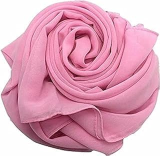 AM-SHOP Women's Scarf Plain And Soft Suitable Size Light Cashmere