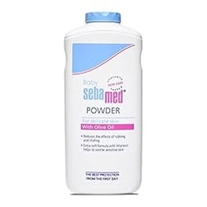 Sebamed Baby Powder 400 Gm| Olive Oil, Allantoin|Keeps Newborn S Skin Fresh|Absorbs Sweat|..