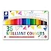 STAEDTLER 157 M36 Ergosoft Triangular Colouring Pencil, Assorted Colours, Tin of 36