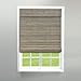RADIANCE 2208860E Cordless Roman Shade, 35" W x 64" L, Driftwood