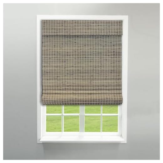Radiance 2208862E sladdlös romersk nyans, 36" x 64", drivved