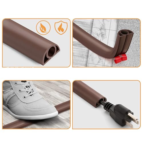 Gaine de câble flexible contre les risques de trébuchement au sol - 3