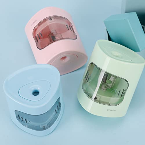 Qingbizhin Children Usb Battery Mode Convenient Electric Pencil Sharpener Fast Sharpener Arts And Crafts For Kids Ages 8-12 Girls Painting (A, One Size) #TOP4