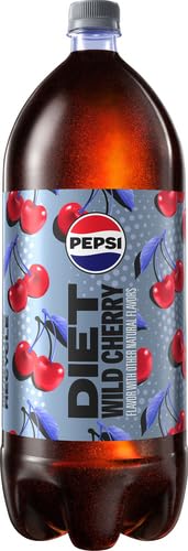 Image of Diet Wild Cherry Pepsi, 67.6 Fl Oz Bottle