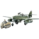 タミヤ(TAMIYA) 1/48 スケール限定 メッサーシュミット Me262 A-2a ケッテンクラート牽引セット プラモデル 25215