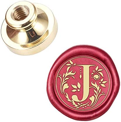 CRASPIRE Wax Seal Stamp Head Letter B Removable Sealing Brass Stamp Head for Creative Gift Envelopes Invitations Cards Decoration