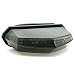 Universal Smoked Integrated Motorcycle 25 LED Tail Light With Turn Signal Function For Dirt Bike Buggy Chooper Cruiser ATV