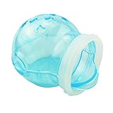 Mllepjdh Hamsterkäfig Außenschlauch Badezimmer Dusche Sauna Baden Transparent Kristall Zylinder Badewanne Umbaumodul Hamster Badezimmer