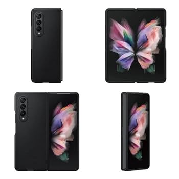 Amazon.co.jp: Galaxy Z Fold4 5G ケース 純正 レザーカバー