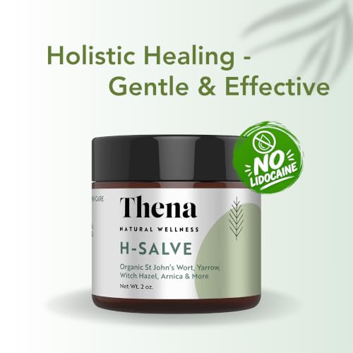 Image of Intense Hemorrhoid Treatment Natural Hemorrhoid Relief Cream, Max Strength Herbal Anal Fissure Relief Ointment with Organic Witch Hazel for Postpartum Piles, Best with Thena Sitz Bath Soak Women Men