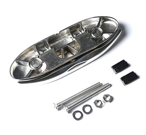 Mx Boat Folding Cleats 4-1/3 Inch Marine Dock Cleats Flip Up Boat Cleats Stainless Steel,With Installation Accessories Pair #TOP5