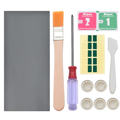 Image of PTM7950 40x80x0.2mm Phase Change GPU Thermal Pad, YEZriler 8.5W /mK High Conductive CPU Silicone Grease Thermal Paste for Game Machine CPU GPU SSD Laptop