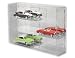 Produktbild Sora.de Modellauto-Vitrine 1:18 - Transparent - Acryl - 64 x 15,5 cm - Wandmontage